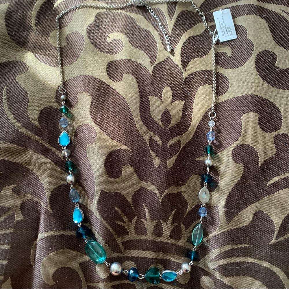 Blue Gem Necklace